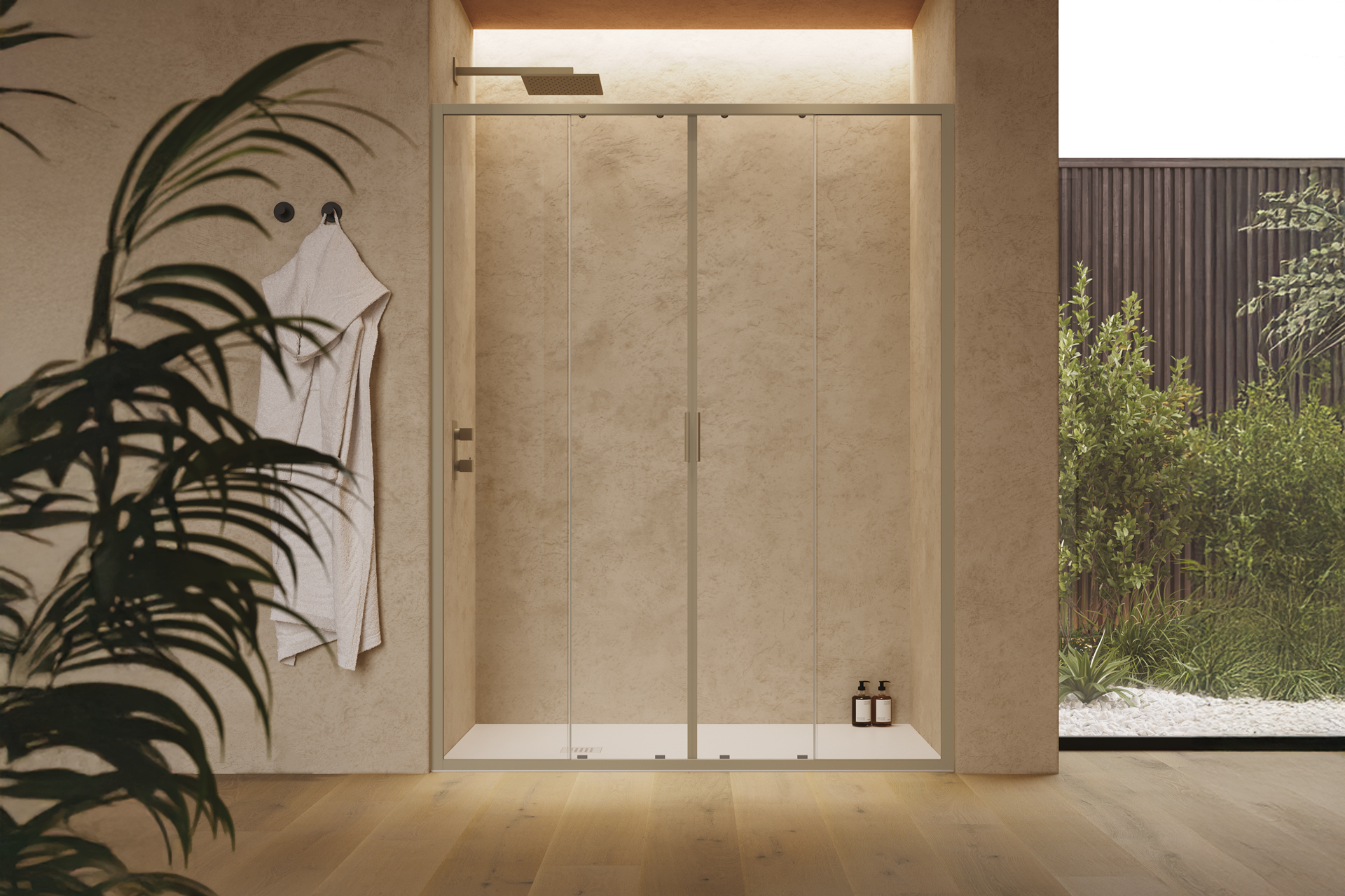 Doppia porta scorrevole