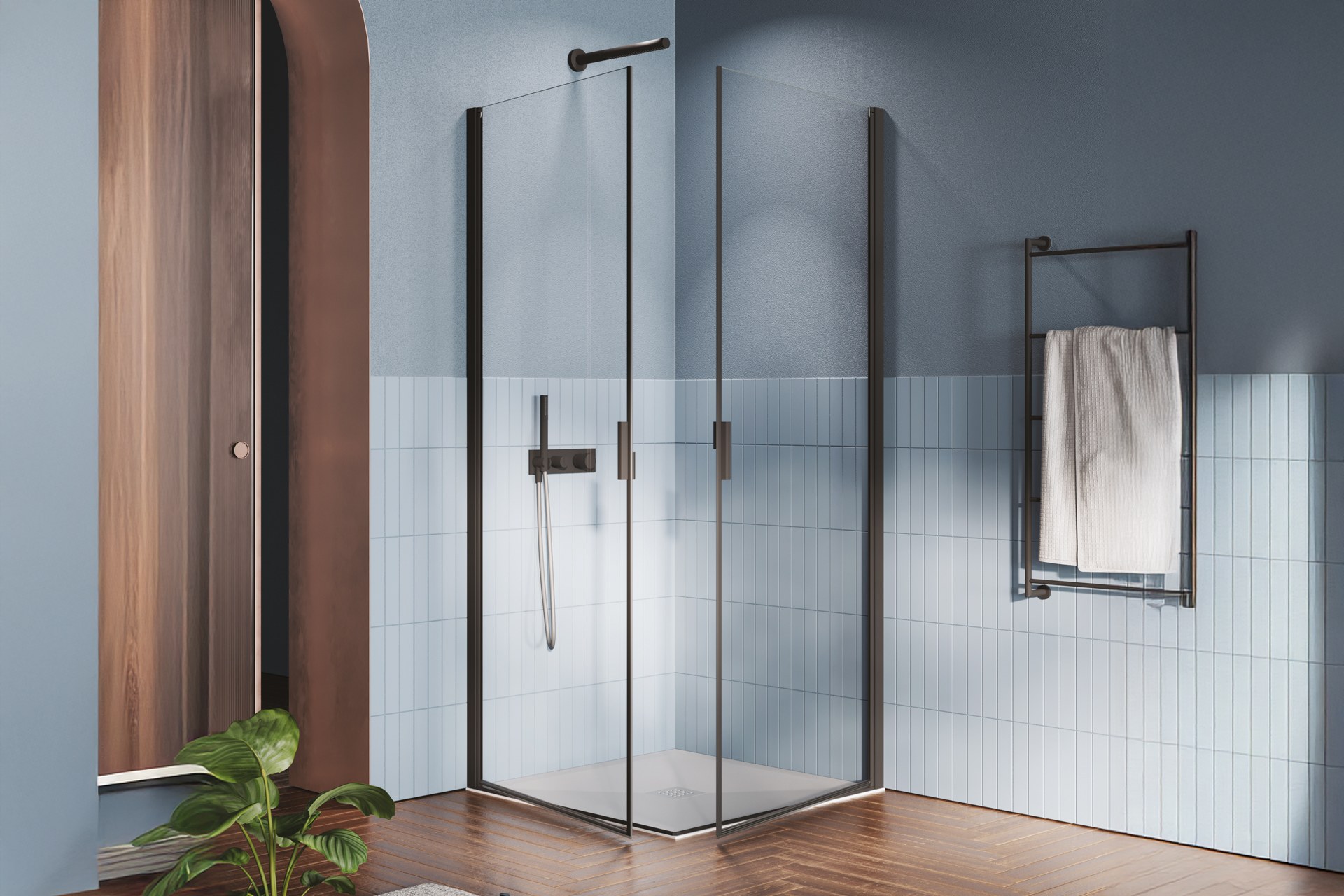 Porta battente + Porta battente