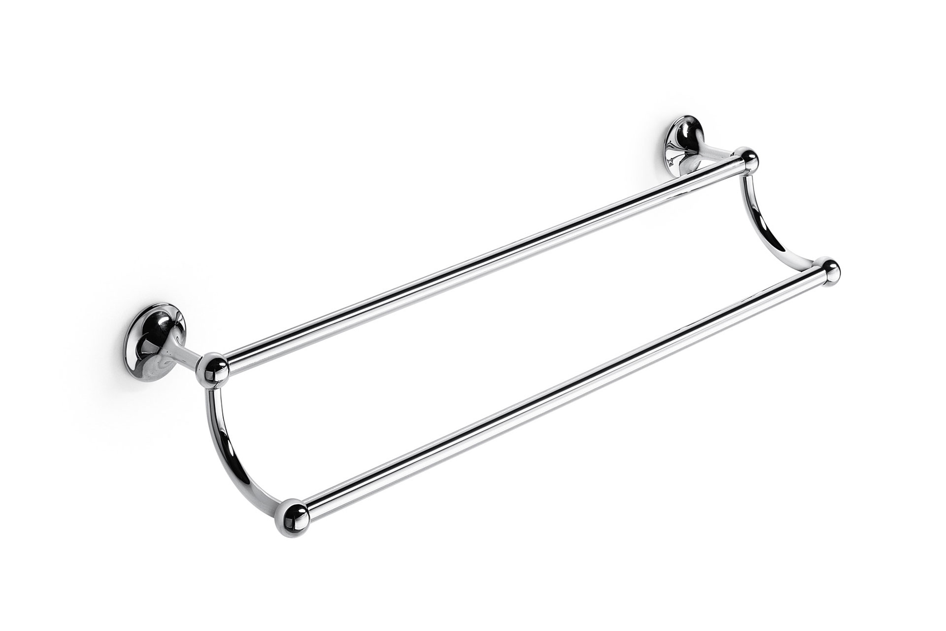 Double towel holder 657 mm 